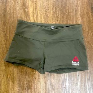 Reebok CrossFit games spandex army green